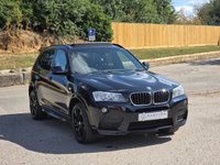 USED 2013 13 BMW X3 2.0 20d BluePerformance M Sport SUV 5dr Diesel Manual xDrive Euro 6 (s/s) (184 ps) FSH|19"|PANROOF|VSS|CAMERA