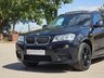USED 2013 13 BMW X3 2.0 20d BluePerformance M Sport SUV 5dr Diesel Manual xDrive Euro 6 (s/s) (184 ps) FSH|19"|PANROOF|VSS|CAMERA