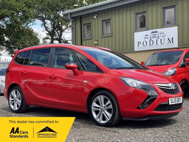 View our VAUXHALL ZAFIRA TOURER