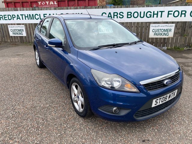 2008 FORD FOCUS 1.6 ZETEC HATCHBACK 5DR PETROL MANUAL 161 G KM, 99 BHP YEAR... photo