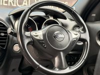 USED 2018 68 NISSAN JUKE 1.6 TEKNA (BOSE EDITION) SUV 5DR PETROL MANUAL EURO 6 (112 PS) NAV LOW RATE FINANCE AVAILABLE - LOW MILEAGE - 1 PREVIOUS OWNER - FULL FRANCHISED DEALER SERVICE HISTORY - 2 KEYS - HPI CHECK ALL CLEAR - ULEZ / LEZ / CAZ COMPLIANT - EURO 6 - STUNNING METTALIC BLACK PAINTWORK - TEKNA MODEL  - BOSE EDITION - SAT NAV - 360 VIEW REVERSE CAMERA -  DRIVE MODES - FULL LEATHER INTERIOR - HEATED SEATS - CRUISE CONTROL - AIR CONDITIONING - FOLDING MIRRORS - FINANCE AVAILABLE - ZERO DEPOSIT OFFERS - ALL VANS/CARS WELCOME IN PART-EXCHANGE, ANY AGE, ANY MILEAGE, ANY CONDITION
