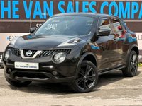 USED 2018 68 NISSAN JUKE 1.6 TEKNA (BOSE EDITION) SUV 5DR PETROL MANUAL EURO 6 (112 PS) NAV LOW RATE FINANCE AVAILABLE - LOW MILEAGE - 1 PREVIOUS OWNER - FULL FRANCHISED DEALER SERVICE HISTORY - 2 KEYS - HPI CHECK ALL CLEAR - ULEZ / LEZ / CAZ COMPLIANT - EURO 6 - STUNNING METTALIC BLACK PAINTWORK - TEKNA MODEL  - BOSE EDITION - SAT NAV - 360 VIEW REVERSE CAMERA -  DRIVE MODES - FULL LEATHER INTERIOR - HEATED SEATS - CRUISE CONTROL - AIR CONDITIONING - FOLDING MIRRORS - FINANCE AVAILABLE - ZERO DEPOSIT OFFERS - ALL VANS/CARS WELCOME IN PART-EXCHANGE, ANY AGE, ANY MILEAGE, ANY CONDITION