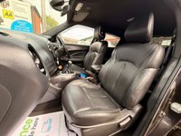 USED 2018 68 NISSAN JUKE 1.6 TEKNA (BOSE EDITION) SUV 5DR PETROL MANUAL EURO 6 (112 PS) NAV LOW RATE FINANCE AVAILABLE - LOW MILEAGE - 1 PREVIOUS OWNER - FULL FRANCHISED DEALER SERVICE HISTORY - 2 KEYS - HPI CHECK ALL CLEAR - ULEZ / LEZ / CAZ COMPLIANT - EURO 6 - STUNNING METTALIC BLACK PAINTWORK - TEKNA MODEL  - BOSE EDITION - SAT NAV - 360 VIEW REVERSE CAMERA -  DRIVE MODES - FULL LEATHER INTERIOR - HEATED SEATS - CRUISE CONTROL - AIR CONDITIONING - FOLDING MIRRORS - FINANCE AVAILABLE - ZERO DEPOSIT OFFERS - ALL VANS/CARS WELCOME IN PART-EXCHANGE, ANY AGE, ANY MILEAGE, ANY CONDITION