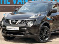 USED 2018 68 NISSAN JUKE 1.6 TEKNA (BOSE EDITION) SUV 5DR PETROL MANUAL EURO 6 (112 PS) NAV LOW RATE FINANCE AVAILABLE - LOW MILEAGE - 1 PREVIOUS OWNER - FULL FRANCHISED DEALER SERVICE HISTORY - 2 KEYS - HPI CHECK ALL CLEAR - ULEZ / LEZ / CAZ COMPLIANT - EURO 6 - STUNNING METTALIC BLACK PAINTWORK - TEKNA MODEL  - BOSE EDITION - SAT NAV - 360 VIEW REVERSE CAMERA -  DRIVE MODES - FULL LEATHER INTERIOR - HEATED SEATS - CRUISE CONTROL - AIR CONDITIONING - FOLDING MIRRORS - FINANCE AVAILABLE - ZERO DEPOSIT OFFERS - ALL VANS/CARS WELCOME IN PART-EXCHANGE, ANY AGE, ANY MILEAGE, ANY CONDITION