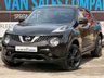 USED 2018 68 NISSAN JUKE 1.6 TEKNA (BOSE EDITION) SUV 5DR PETROL MANUAL EURO 6 (112 PS) NAV LOW RATE FINANCE AVAILABLE - LOW MILEAGE - 1 PREVIOUS OWNER - FULL FRANCHISED DEALER SERVICE HISTORY - 2 KEYS - HPI CHECK ALL CLEAR - ULEZ / LEZ / CAZ COMPLIANT - EURO 6 - STUNNING METTALIC BLACK PAINTWORK - TEKNA MODEL  - BOSE EDITION - SAT NAV - 360 VIEW REVERSE CAMERA -  DRIVE MODES - FULL LEATHER INTERIOR - HEATED SEATS - CRUISE CONTROL - AIR CONDITIONING - FOLDING MIRRORS - FINANCE AVAILABLE - ZERO DEPOSIT OFFERS - ALL VANS/CARS WELCOME IN PART-EXCHANGE, ANY AGE, ANY MILEAGE, ANY CONDITION