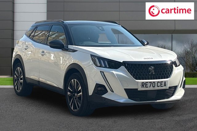 View our Peugeot 2008 1.2 PureTech GT Line SUV 5dr Petrol Manual Euro 6 (s/s) (130 ps) Reverse Camera, Front / Rear Parking Sensors, Android Auto / Apple CarPlay, Heated Front Seats, Touchscreen