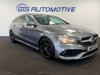 USED 2019 19 MERCEDES-BENZ CLA SHOOTING BRAKE CLA200 AMG LINE EDITION 7G-DCT AUTO 155 BHP + SAT NAV + REAR CAMERA SIX MONTH WARRANTY FEB 2027 MOT