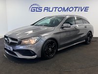 USED 2019 19 MERCEDES-BENZ CLA SHOOTING BRAKE CLA200 AMG LINE EDITION 7G-DCT AUTO 155 BHP + SAT NAV + REAR CAMERA SIX MONTH WARRANTY FEB 2027 MOT