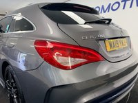 USED 2019 19 MERCEDES-BENZ CLA SHOOTING BRAKE CLA200 AMG LINE EDITION 7G-DCT AUTO 155 BHP + SAT NAV + REAR CAMERA SIX MONTH WARRANTY FEB 2027 MOT