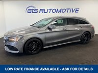 USED 2019 19 MERCEDES-BENZ CLA SHOOTING BRAKE CLA200 AMG LINE EDITION 7G-DCT AUTO 155 BHP + SAT NAV + REAR CAMERA SIX MONTH WARRANTY FEB 2027 MOT