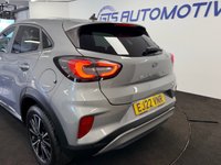 USED 2022 22 FORD PUMA 1.0 TURBO ECOBOOST MHEV HYBRID TITANIUM 125 BHP + SAT NAV + REAR CAMERA SIX MONTH WARRANTY MAY 2027 MOT