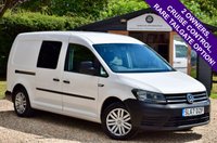 USED 2017 67 VOLKSWAGEN CADDY MAXI 2.0 TDi C20 Maxi Combi Van 5dr Diesel Manual FWD (Window) (128 g/km, 101 bhp) 2 OWNERS FROM NEW + FACTORY TAILGATE OPTION!