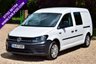 USED 2017 67 VOLKSWAGEN CADDY MAXI 2.0 TDi C20 Maxi Combi Van 5dr Diesel Manual FWD (Window) (128 g/km, 101 bhp) 2 OWNERS FROM NEW + FACTORY TAILGATE OPTION!