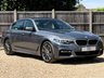 USED 2017 17 BMW 5 SERIES 2.0 530e M Sport Auto 4dr Sat Nav Parking Camera
