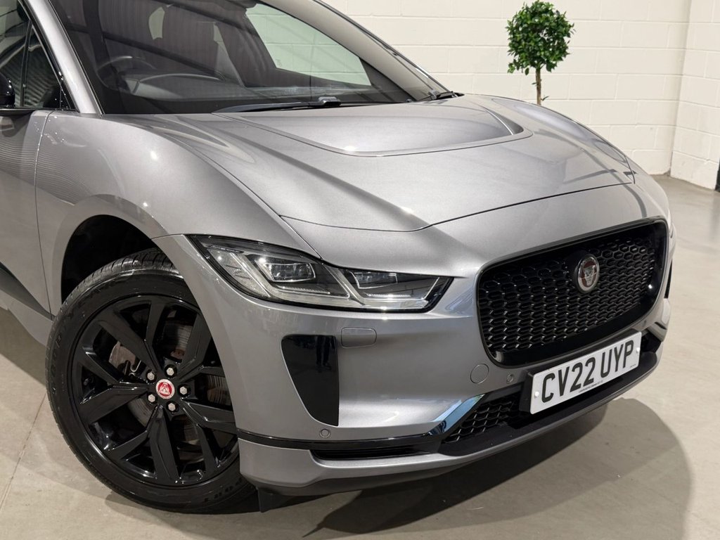 USED 2022 22 JAGUAR I-PACE 400 90kWh Black SUV 5dr Electric Auto 4WD (400 ps) 