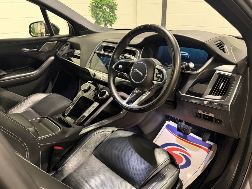 USED 2022 22 JAGUAR I-PACE 400 90kWh Black SUV 5dr Electric Auto 4WD (400 ps) 