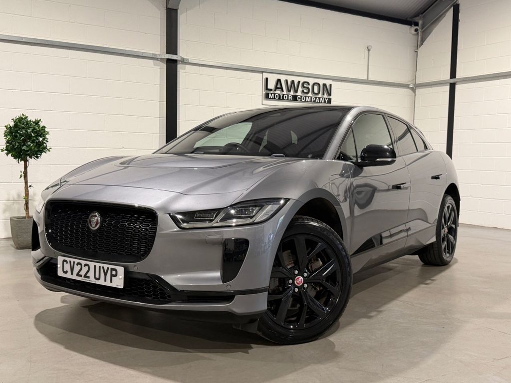 USED 2022 22 JAGUAR I-PACE 400 90kWh Black SUV 5dr Electric Auto 4WD (400 ps) 