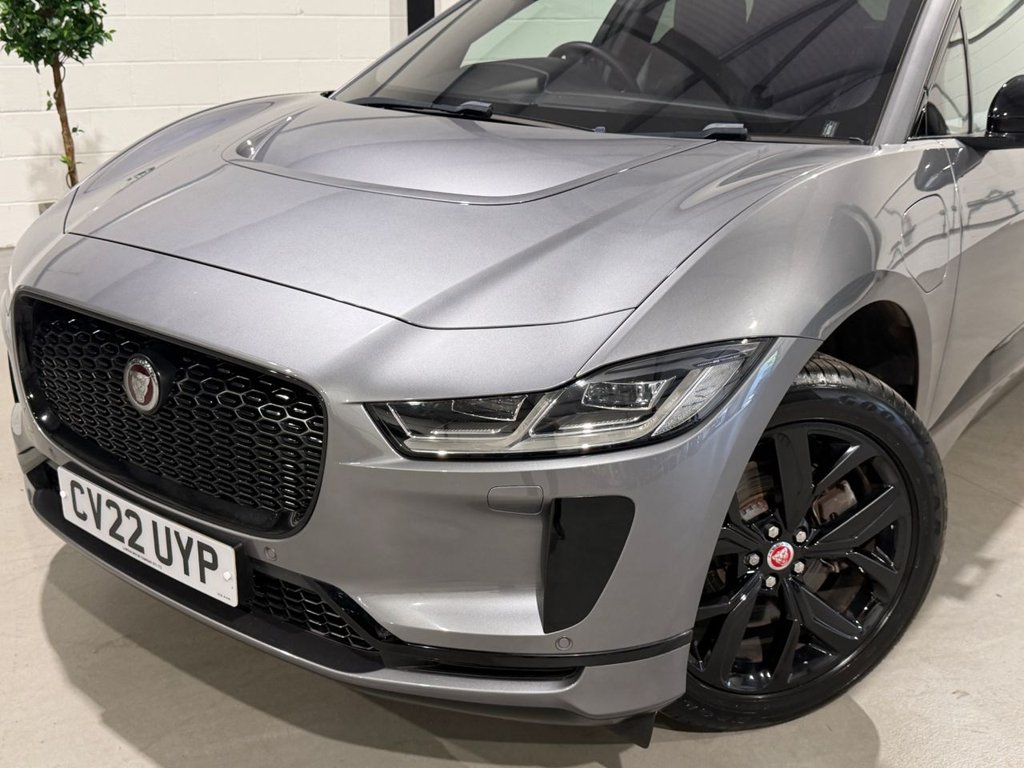 USED 2022 22 JAGUAR I-PACE 400 90kWh Black SUV 5dr Electric Auto 4WD (400 ps) 