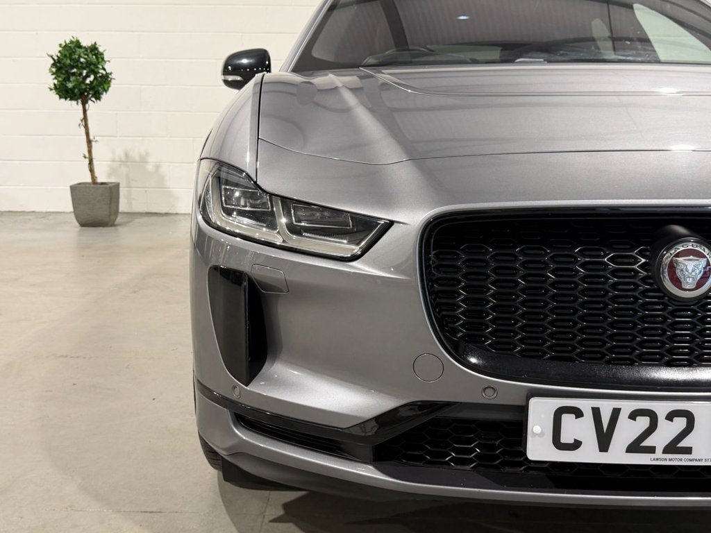 USED 2022 22 JAGUAR I-PACE 400 90kWh Black SUV 5dr Electric Auto 4WD (400 ps) 