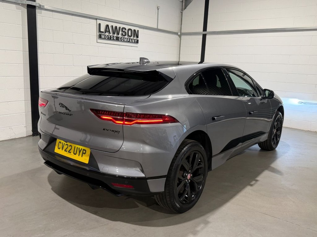 USED 2022 22 JAGUAR I-PACE 400 90kWh Black SUV 5dr Electric Auto 4WD (400 ps) 