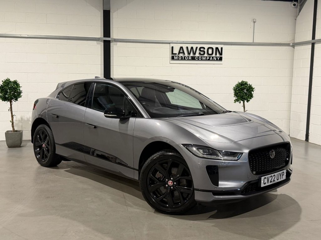 USED 2022 22 JAGUAR I-PACE 400 90kWh Black SUV 5dr Electric Auto 4WD (400 ps) 