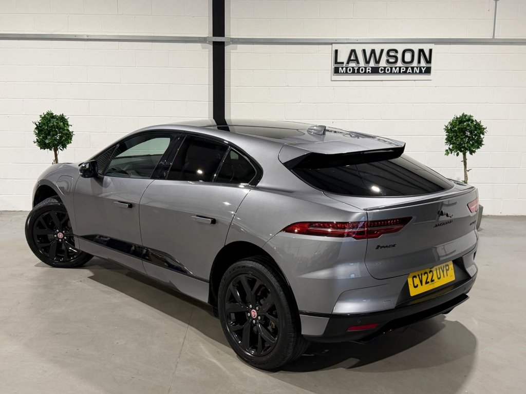 USED 2022 22 JAGUAR I-PACE 400 90kWh Black SUV 5dr Electric Auto 4WD (400 ps) 