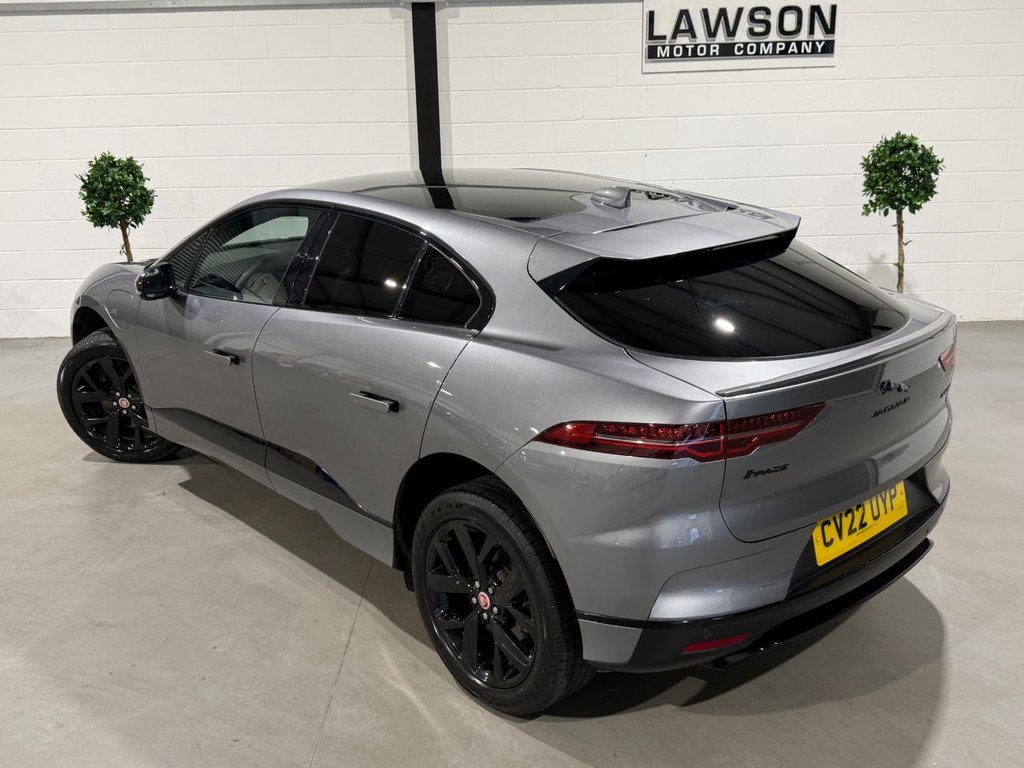 USED 2022 22 JAGUAR I-PACE 400 90kWh Black SUV 5dr Electric Auto 4WD (400 ps) 