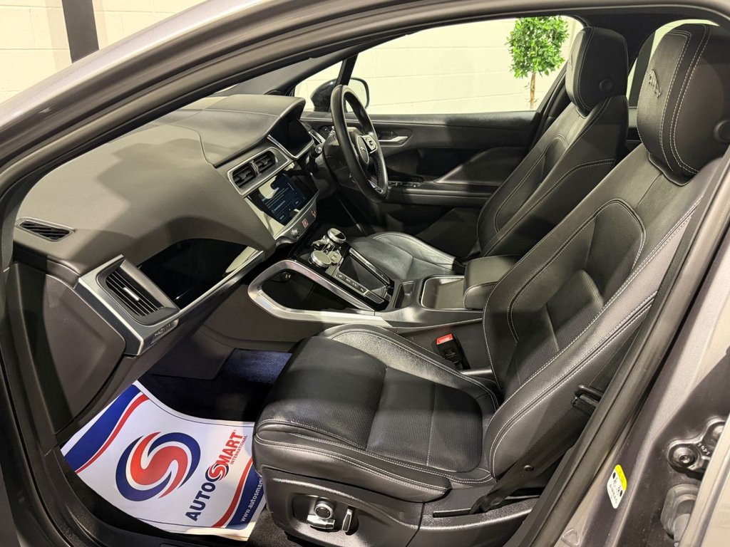 USED 2022 22 JAGUAR I-PACE 400 90kWh Black SUV 5dr Electric Auto 4WD (400 ps) 