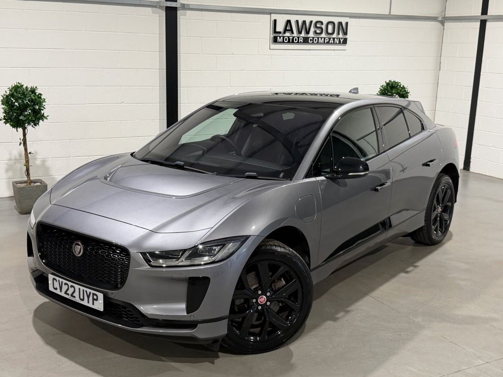 USED 2022 22 JAGUAR I-PACE 400 90kWh Black SUV 5dr Electric Auto 4WD (400 ps) 