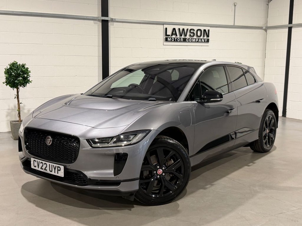 USED 2022 22 JAGUAR I-PACE 400 90kWh Black SUV 5dr Electric Auto 4WD (400 ps) 