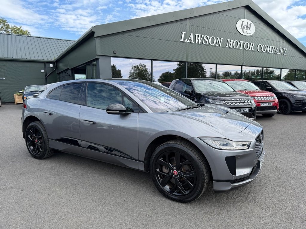 USED 2022 22 JAGUAR I-PACE 400 90kWh Black SUV 5dr Electric Auto 4WD (400 ps) 
