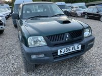 USED 2005 55 MITSUBISHI L200 2.5 TD 4Work Club Cab Pickup 2dr Diesel Manual (113 bhp) NO VAT & THE BEST VALUE VANS IN UK