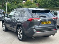 USED 2020 20 TOYOTA RAV4 2.5 VVT-h Design SUV 5dr Petrol Hybrid CVT 4WD Euro 6 (s/s) (222 ps) 
