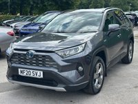 USED 2020 20 TOYOTA RAV4 2.5 VVT-h Design SUV 5dr Petrol Hybrid CVT 4WD Euro 6 (s/s) (222 ps) 
