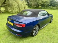 USED 2017 17 AUDI A5 CABRIOLET 2.0 TDI S line Convertible 2dr Diesel S Tronic Euro 6 (s/s) (190 ps) Exceptional & Beautiful Example