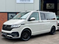 USED 2022 22 VOLKSWAGEN TRANSPORTER T28 HIGHLINE DSG PANEL / DAY VAN ( NO VAT ) NO VAT !!!   FULLY CARPETED + 18&rdquo; ALLOYS + SIDE WINDOWS