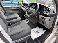 USED 2022 22 VOLKSWAGEN TRANSPORTER T28 HIGHLINE DSG PANEL / DAY VAN ( NO VAT ) NO VAT !!!   FULLY CARPETED + 18&rdquo; ALLOYS + SIDE WINDOWS