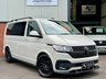 USED 2022 22 VOLKSWAGEN TRANSPORTER T28 HIGHLINE DSG PANEL / DAY VAN ( NO VAT ) NO VAT !!!   FULLY CARPETED + 18&rdquo; ALLOYS + SIDE WINDOWS