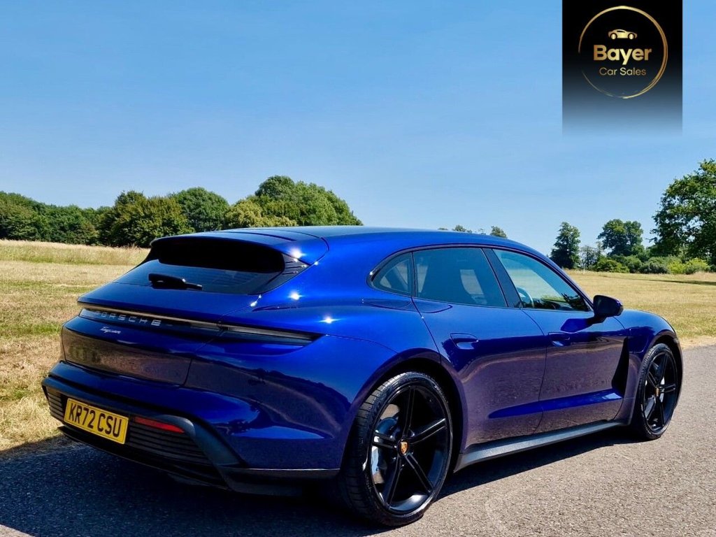 USED 2022 72 PORSCHE TAYCAN Performance Plus 93.4kWh Sport Turismo 5dr Electric Auto RWD (11kW Charger) (476 ps) FINANCE AVAILABLE