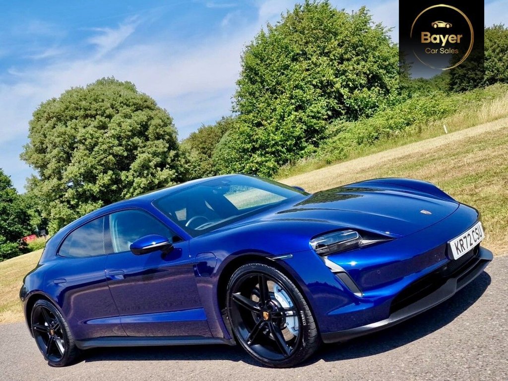 USED 2022 72 PORSCHE TAYCAN Performance Plus 93.4kWh Sport Turismo 5dr Electric Auto RWD (11kW Charger) (476 ps) FINANCE AVAILABLE