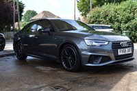 USED 2018 68 AUDI A4 2.0 TFSI 40 Black Edition Saloon 4dr Petrol S Tronic Euro 6 (s/s) (190 ps) 