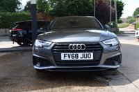 USED 2018 68 AUDI A4 2.0 TFSI 40 Black Edition Saloon 4dr Petrol S Tronic Euro 6 (s/s) (190 ps) 