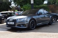 USED 2018 68 AUDI A4 2.0 TFSI 40 Black Edition Saloon 4dr Petrol S Tronic Euro 6 (s/s) (190 ps) 
