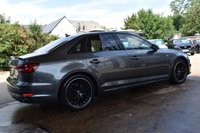 USED 2018 68 AUDI A4 2.0 TFSI 40 Black Edition Saloon 4dr Petrol S Tronic Euro 6 (s/s) (190 ps) 
