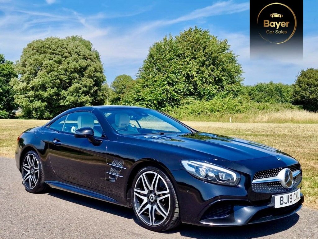 USED 2019 19 MERCEDES-BENZ SL 3.0 SL400 V6 AMG Line (Premium) Convertible 2dr Petrol G-Tronic+ Euro 6 (s/s) (367 ps) FINANCE AVAILABLE