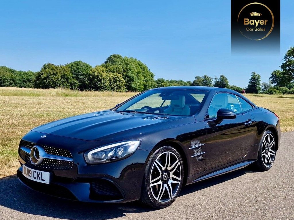 USED 2019 19 MERCEDES-BENZ SL 3.0 SL400 V6 AMG Line (Premium) Convertible 2dr Petrol G-Tronic+ Euro 6 (s/s) (367 ps) FINANCE AVAILABLE
