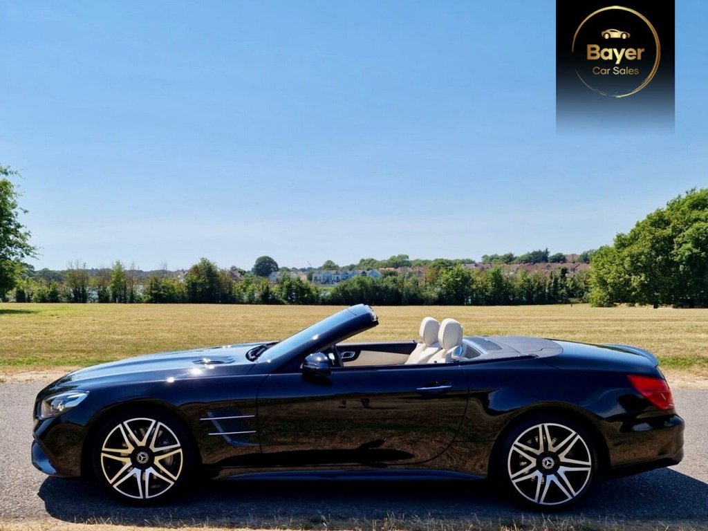 USED 2019 19 MERCEDES-BENZ SL 3.0 SL400 V6 AMG Line (Premium) Convertible 2dr Petrol G-Tronic+ Euro 6 (s/s) (367 ps) FINANCE AVAILABLE