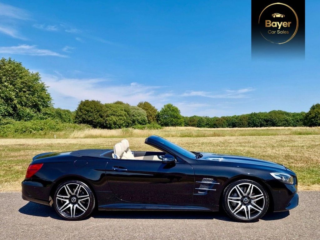 USED 2019 19 MERCEDES-BENZ SL 3.0 SL400 V6 AMG Line (Premium) Convertible 2dr Petrol G-Tronic+ Euro 6 (s/s) (367 ps) FINANCE AVAILABLE