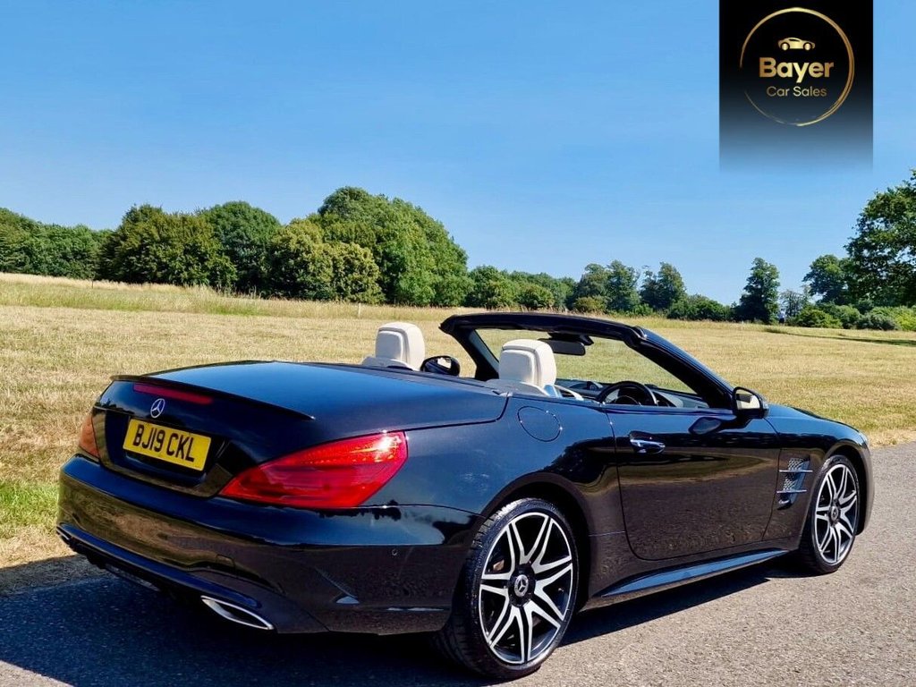 USED 2019 19 MERCEDES-BENZ SL 3.0 SL400 V6 AMG Line (Premium) Convertible 2dr Petrol G-Tronic+ Euro 6 (s/s) (367 ps) FINANCE AVAILABLE