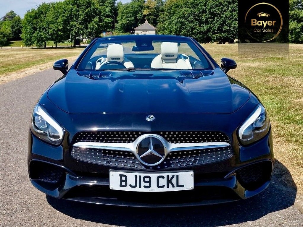 USED 2019 19 MERCEDES-BENZ SL 3.0 SL400 V6 AMG Line (Premium) Convertible 2dr Petrol G-Tronic+ Euro 6 (s/s) (367 ps) FINANCE AVAILABLE